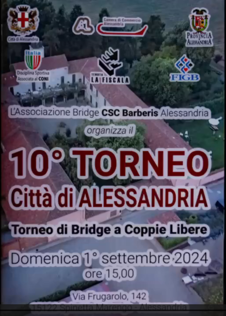 TORNEO Alessandria X° (Loc.)